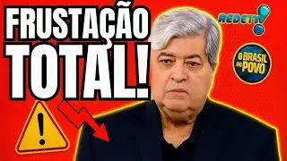 Datena se frustra com resultados de programa na RedeTV!