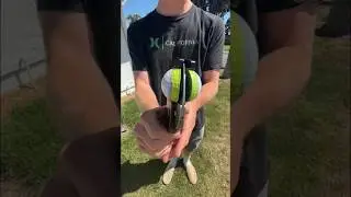 Cutting open the new TaylorMade golf ball!