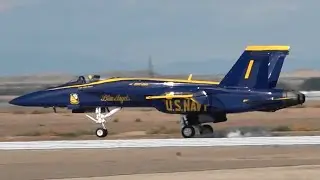 Пилотажная группа Blue Angels прибывает в Эль-Сентро для зимних тренировок 2026 года 07.01.2026.