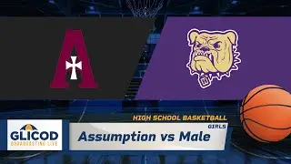 High School Basketball (G): Assumption vs Male