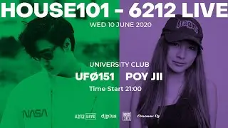 House Music - House101 University : 6212 Live by  UF&oslash; 151