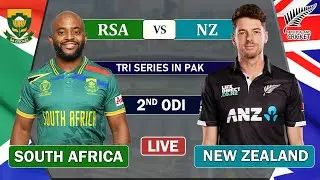 NEW ZEALAND vs SOUTH AFRICA 2nd ODI TRI SERIES MATCH LIVE SCORES | NZ vs SA MATCH LIVE COMMENTARY 2