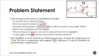 Problem Statement - Aspen Plus Simulation Course (Lec 010)