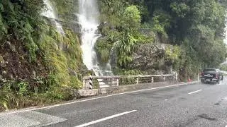 Waterfalls in South Island, New Zealand | Orman Falls | Thunder Creek Falls |Fantail Falls