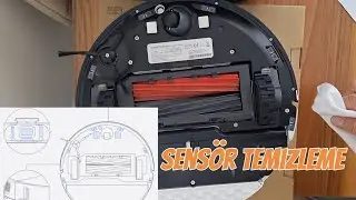 Roborock Robot Süpürge Sensör Temizle Hatası Çözümü ve Detaylı Temizlik S8 Sonic