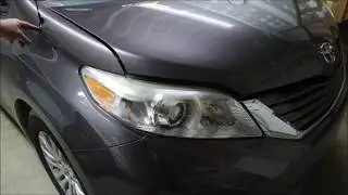 Как заменить основание антенны Toyota Sienna