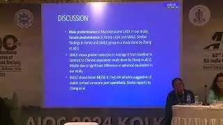 AIOC2024   Free Paper   Refractive Surgery   I  FP1156  KERATOMETRIC AND PACHYMETRY CHANGES POST MIC