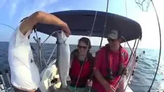 End of Summer 2015 Lake Huron Trolling