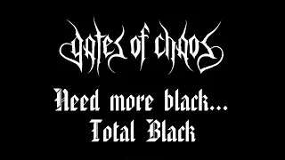 Promo Gates Of Chaos  Total Black (SP 2023)