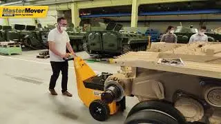 Moving an Armoured Tank Using an Electric Tug | Military Manufacturing  [NEW VIDEO]