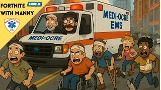 Fortnite Mayhem with Medi-ocre EMS 👨&zwj;⚕️ | Behind the Scenes of Our Real Lives! #fortnite