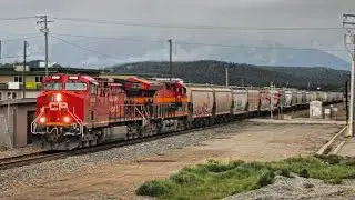 Loud! CP Grain train Westbound through Cranbrook, BC on the Cranbrook Subdivision.