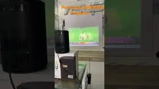 Portronics projector📽️        #youtubeshorts #shortvideo #shortsfeed #projector #shorts #ipl #reels