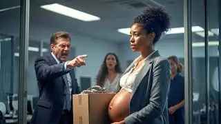 GERENTE DEMITE GESTANTE NA FRENTE DE TODOS... SEM SABER QUE O MARIDO DELA ERA... 😱