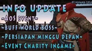 Charity Event, Arena of Solare,World Boss BUFF | Black Desert Online | INDONESIA