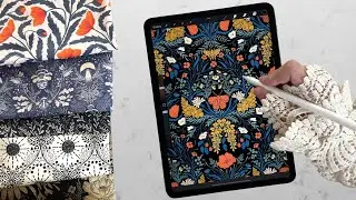 Surface Pattern Design In Procreate With Easy To Use Templates SkillShare Class