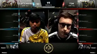 GAM vs TSM - 2017 MSI Group Stage Day 1 - GIGABYTE Marines vs Team SoloMid