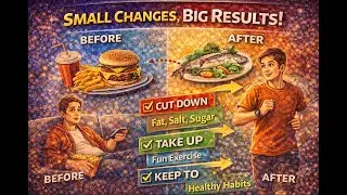 Healthy Life, Made Simple: 3 Easy Changes That Actually Work!
