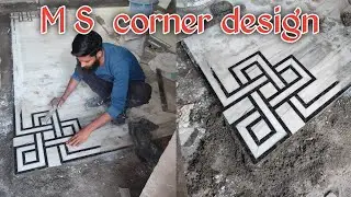 marble corner design || flooring design Marble || marble border patti design ||