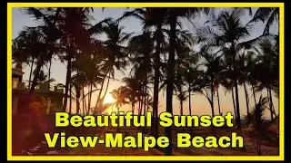 Beautiful Sunset, malpe beach
