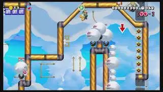 SMM2 NSMBU Yoshi Kaizo 2022 Final 75 Team 0%