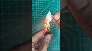 How current flow in nicrom wire|nicrom wire|diy project #electrical #diy #shorts