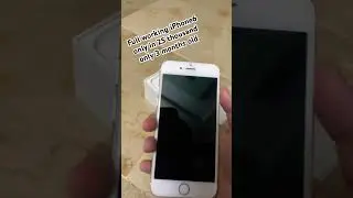 iPhone 6 only in 25 thousand and only 3 months old 😌