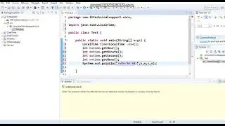 Java 8 feature Date and Time Local Date Time object
