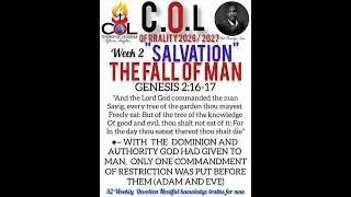 C.O.L OF REALITY DAILY DOCTRINE 2026/2027#52 WEAKLY DEVOTIONAL EDIT #NEEDFUL KNOWLEDGE TRUTH FOR NOW