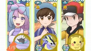 [Pok&eacute;mon Masters EX] All of Leon's Unbeatable Blaze missions in one team.