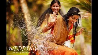 Colourful haldi hindu wedding highlights Swati & Sarath