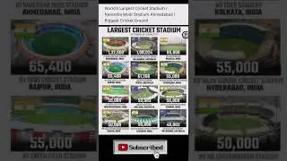 World&rsquo;s Largest Cricket Stadium | Narendra Modi Stadium Ahmedabad | Biggest Cricket Ground