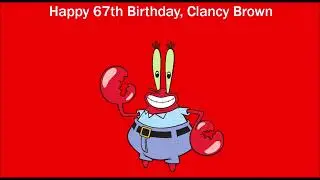Happy 67th Birthday, Clancy Brown