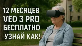 Бесплатно VEO 3 PRO на год. НОВЫЙ СПОСОБ!