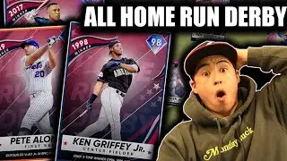 SO MUCH POWER.. HOME RUN DERBY TEAM BUILD!! 116 POWER OVERALL?! (MUST SEE!) MLB The Show 20