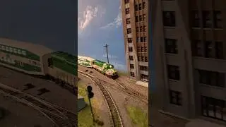 GO Train #train #gotrain #modelrailroad