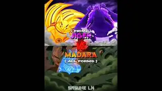 Jigen vs Madara All Forms