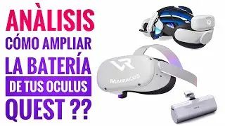 &iquest;Quieres tener una MAYOR AUTONOM&Iacute;A DE 🔋 BATER&Iacute;A 🔋 en tus OCULUS QUEST? 🔌 Mira este v&iacute;deo!!! 🔌