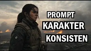 👉 Cara Bikin Karakter AI Konsisten! 1 Prompt Jadi 9 Adegan Film 🎬