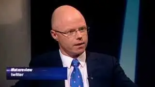 Stephen Donnelly interviewed on TV3's The Late Review