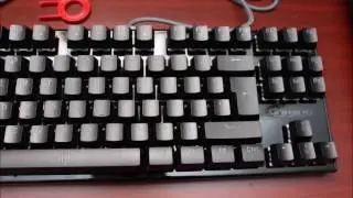 ieGeek 87 Key Mechanical Keyboard Demo by Techwizard