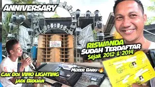 Cak Wan Tunjukkan Bukti Sertifikat RISWANDA,,Mixer baru Riswanda One buat Karaoke sama Vino Lighting