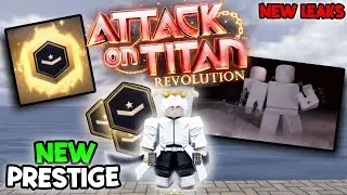 PRESTIGE 5 ПОДТВЕРЖДЕН + Утечки нового обновления 4 AOTR | Attack On Titan Revolution