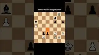 Baskaran Adhiban vs Magnus Carlsen  2018 Tata Steel Chess Tournament  #magnuscarlsen #magnus #chess