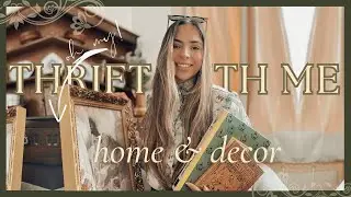 THRIFT WITH ME spring home & decor 2023 | homemaking & frugal living