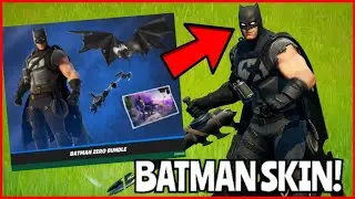 NEW BATMAN BUNDLE IN FORTNITE! (Fortnite/Batman Zero Point)