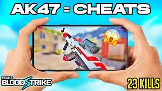 BLOODSTRIKE AK47 IS CHEATING SOLO SQUAD PRO HANDCAM GAMEPLAY