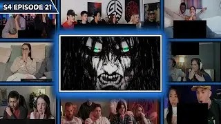 ATTACK ON TITAN | SEASON 04 EPISODE 21 [ REACTION MASHUP ]