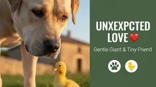 Duckling Meets Our Pitbull: A Heartwarming Bond & Peaceful Farm Life in Spain 🥰🌴