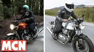 Royal Enfield Continental GT & Interceptor ridden | Motorcyclenews.com